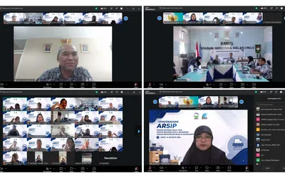 Keikutsertaan dalam Kegiatan Pemusnahan Arsip Stasiun Geofisika Kelas I Palu, Stasiun Geofisika Kelas II Balikpapan, dan Stasiun Meteorologi Kelas III Sultan Bantilan