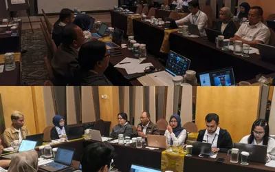 Kegiatan Pengharmonisasian, Pembulatan, dan Pemantapan Konsepsi Penyusunan Rancangan Peraturan BMKG terkait dengan Organisasi dan Tata Kerja serta Kriteria Klasifikasi Unit Pelaksana Teknis di Lingkungan BMKG