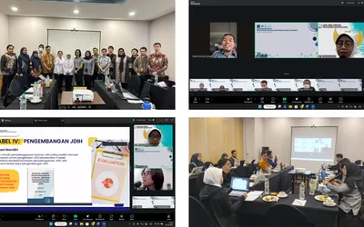 Monitoring dan Evaluasi Pengelolaan Jaringan Informasi dan Dokumentasi Hukum BMKG