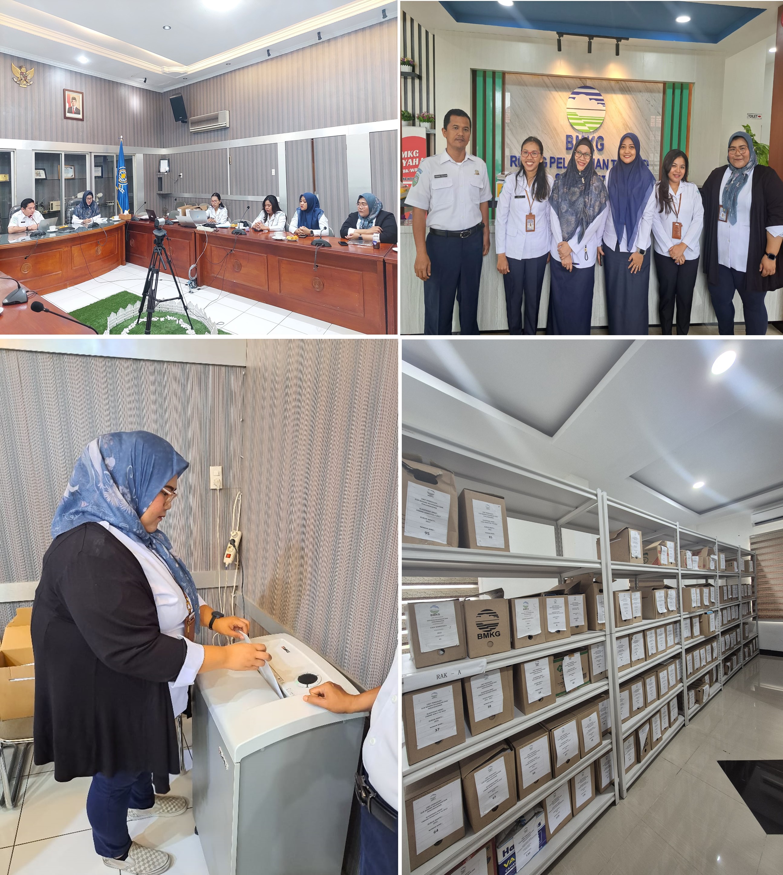 Keikutsertaan dalam Kegiatan Pemusnahan Arsip Tahun 1998-2018 pada Balai Besar Meteorologi, Klimatologi, dan Geofisika Wilayah I