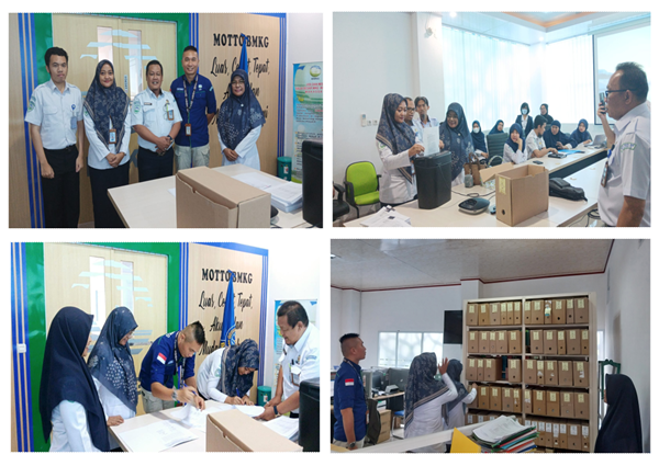 Keikutsertaan dalam Kegiatan Pemusnahan Arsip Tahun 1982 – 2021 pada Balai Besar Meteorologi, Klimatologi, dan Geofisika Wilayah IV