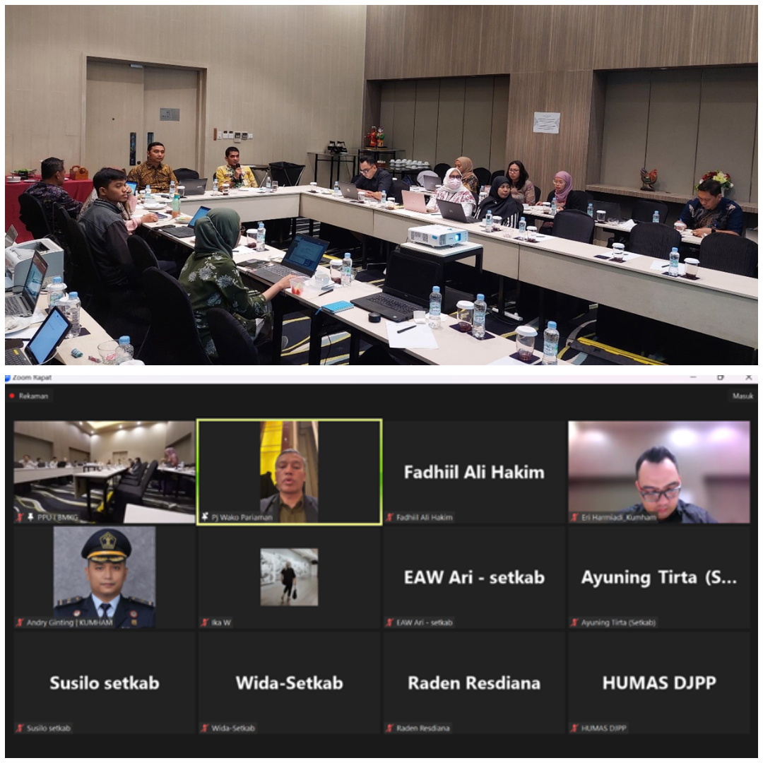 Rapat Harmonisasi Lanjutan Rancangan Peraturan Badan Meteorologi, Klimatologi, dan Geofisika tentang Pengamatan dan Pengelolaan Data Kemagnetan Bumi