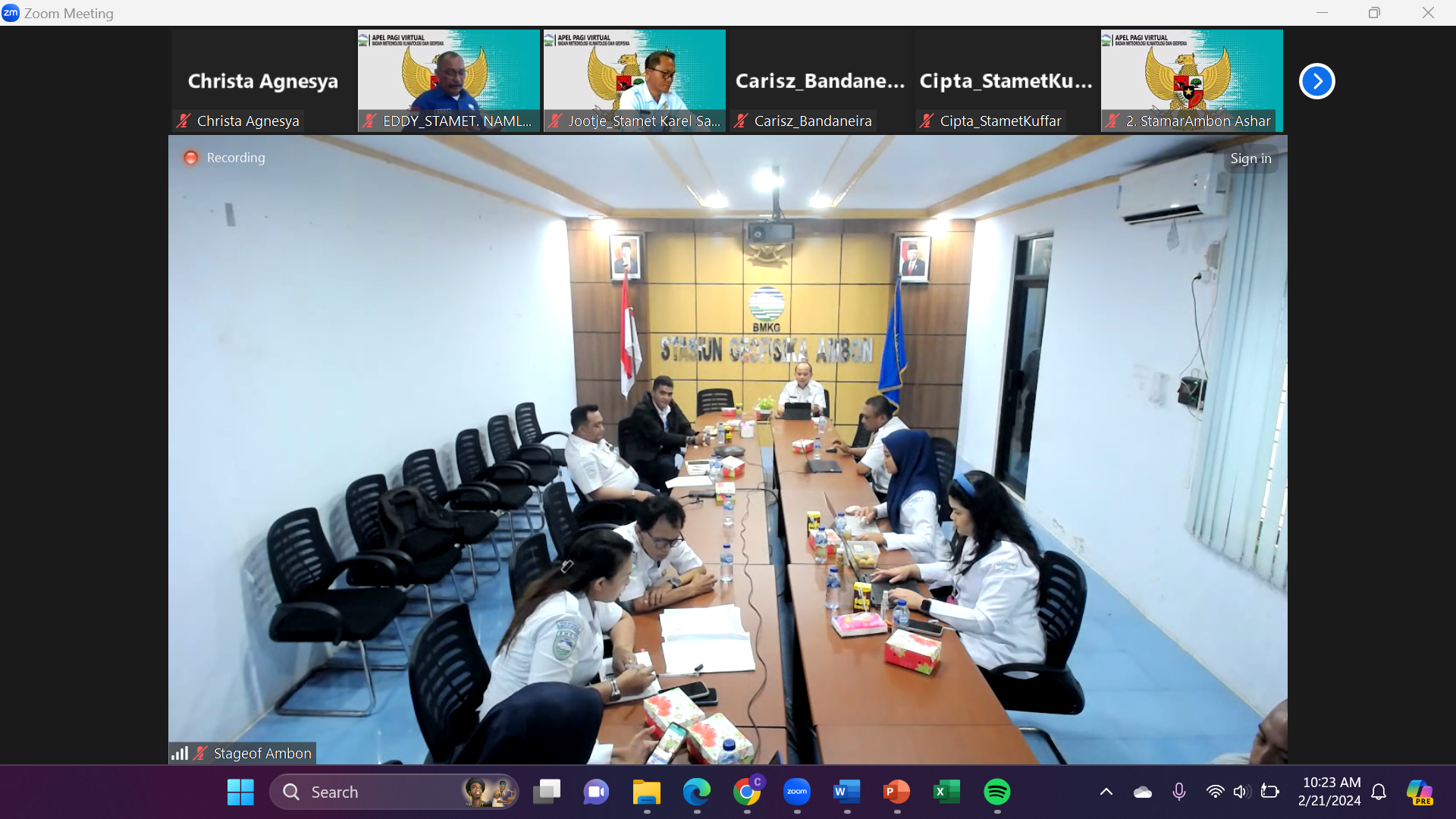 Kegiatan Sosialisasi Teknis Penyusunan Keputusan di Unit Pelaksana Teknis di Provinsi Maluku