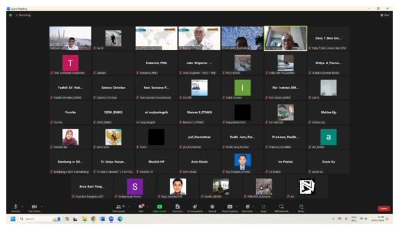 Rapat Rencana Pengaturan Penerapan Sistem Manajemen Mutu di Lingkungan BMKG